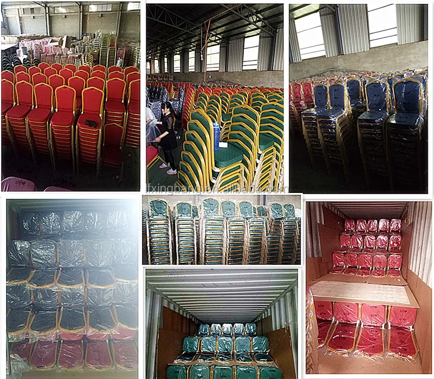 Commercial furniture wholesale cheap price stackable used steel banquet dining chairs for sale