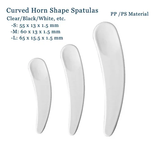 Disposable Makeup Cream Spatula Cosmetic Spade with Multiple Sizes from 2 inches to 5 inches