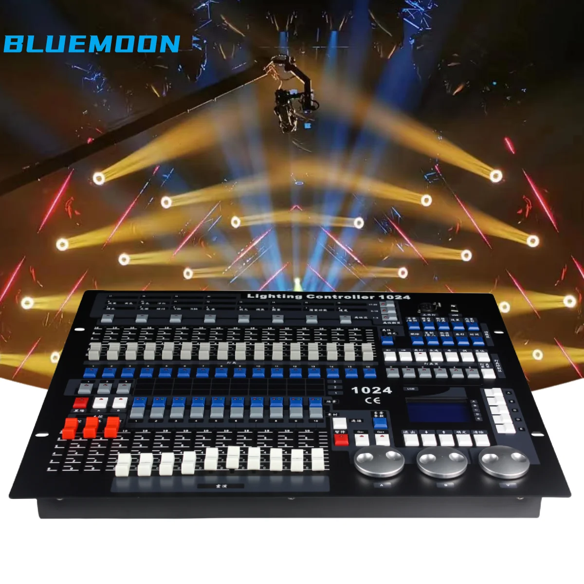 Bluemoon DMX Pearl 1O24 Stage DJ Lighting Console 1024 DMX Stage Light Controller