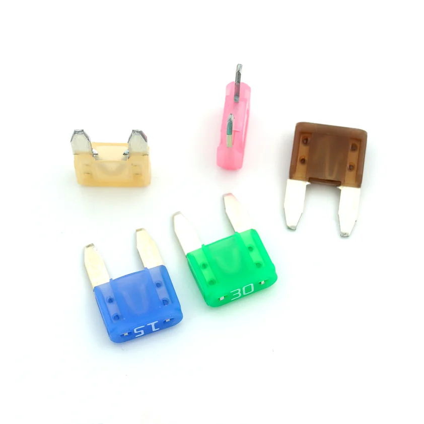 Newly designed Micro Type Super Mini Car Fuse 12 24 36V 3A 4A 5A 7.5A 10A 15A 20A 25A 30A 35A 40A 50A 60A 100A Auto Fuses