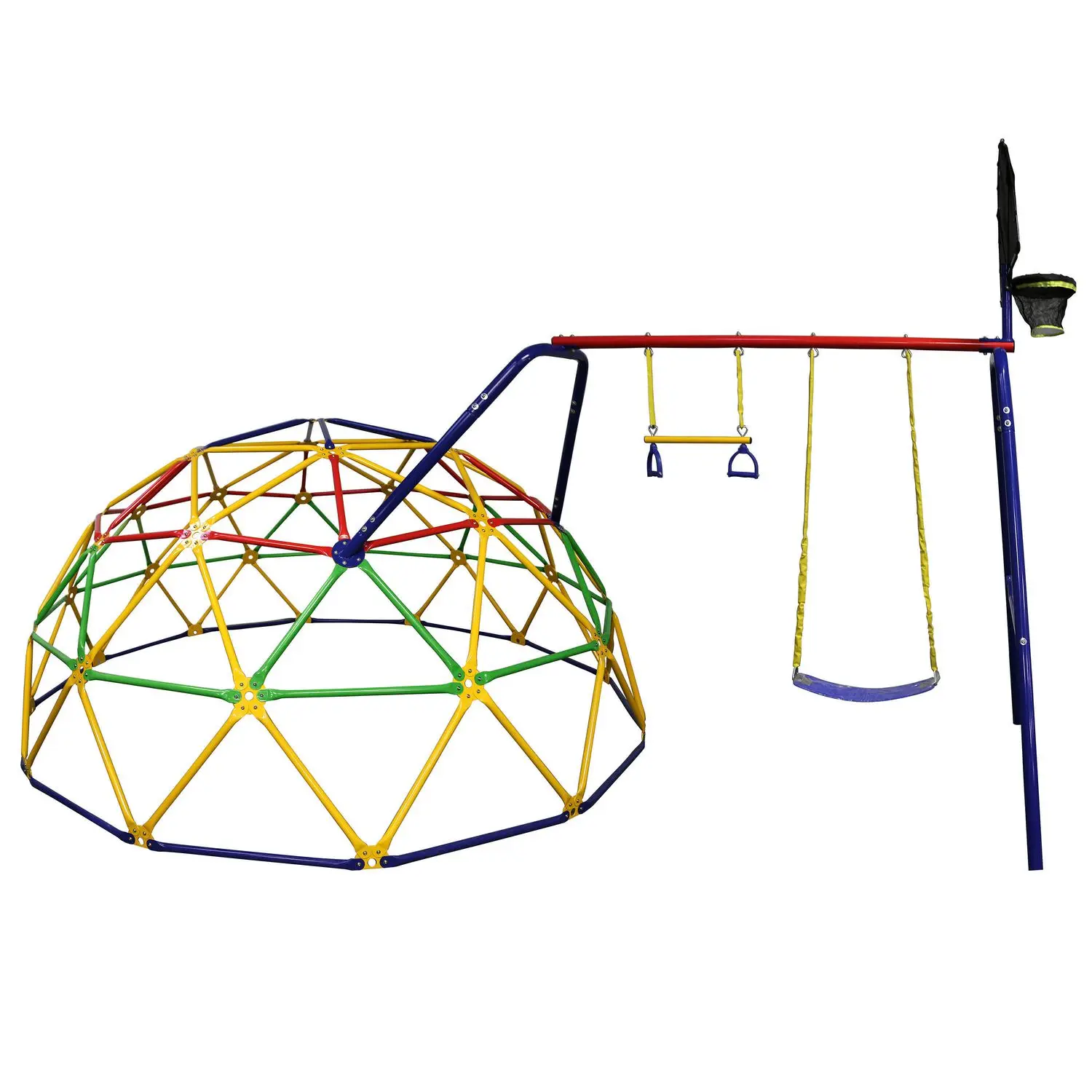 Hot sale new kids outdoor  Dome Climber with Swing