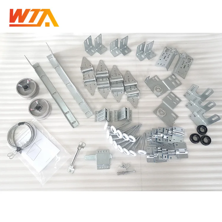 US Standard Garage Door Hardware Kit  for 7 8 9 10 16 X 7 8 9 Steel Glass Garage Door with High Quality