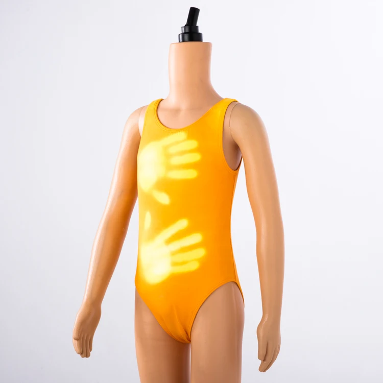 Temperature Sensitive Heat Color Changing Fabric W High Quality New Style Hot Sell Customized 100% Knitting For Bikini Swimsuit