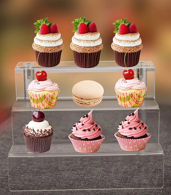 Large Luxury Transparent  clear acrylic cake boxes