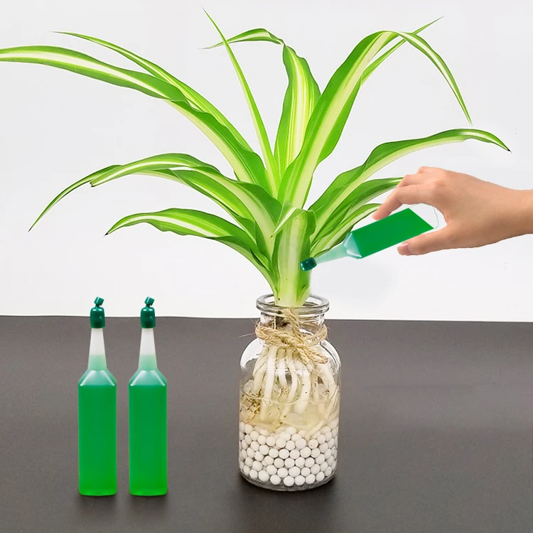 10pk Drip Feed Liquid Fertilizer Hydroponic Nutrients 1.2oz Plant Hydroponics Nutrient Solution Flowers Grow Water Soluble