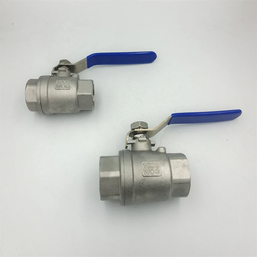 BSP 1000 WOG SS304 1/2 Inch Stainless Steel Full Port Forged Heavy Duty Ball Valve