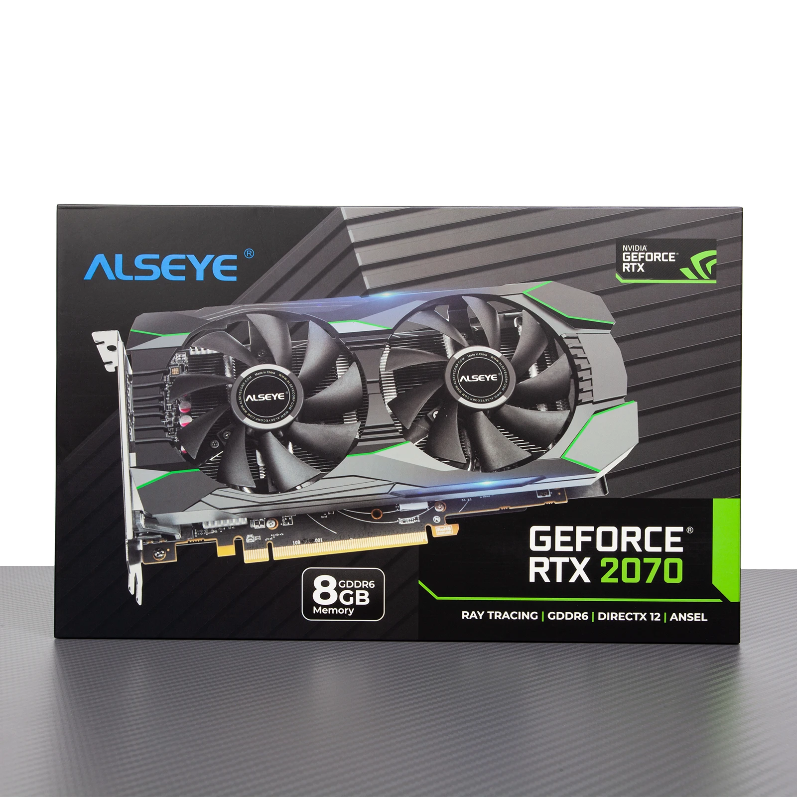 Alseye RTX2070 карты rx2070 8g Компьютерная видеокарта
