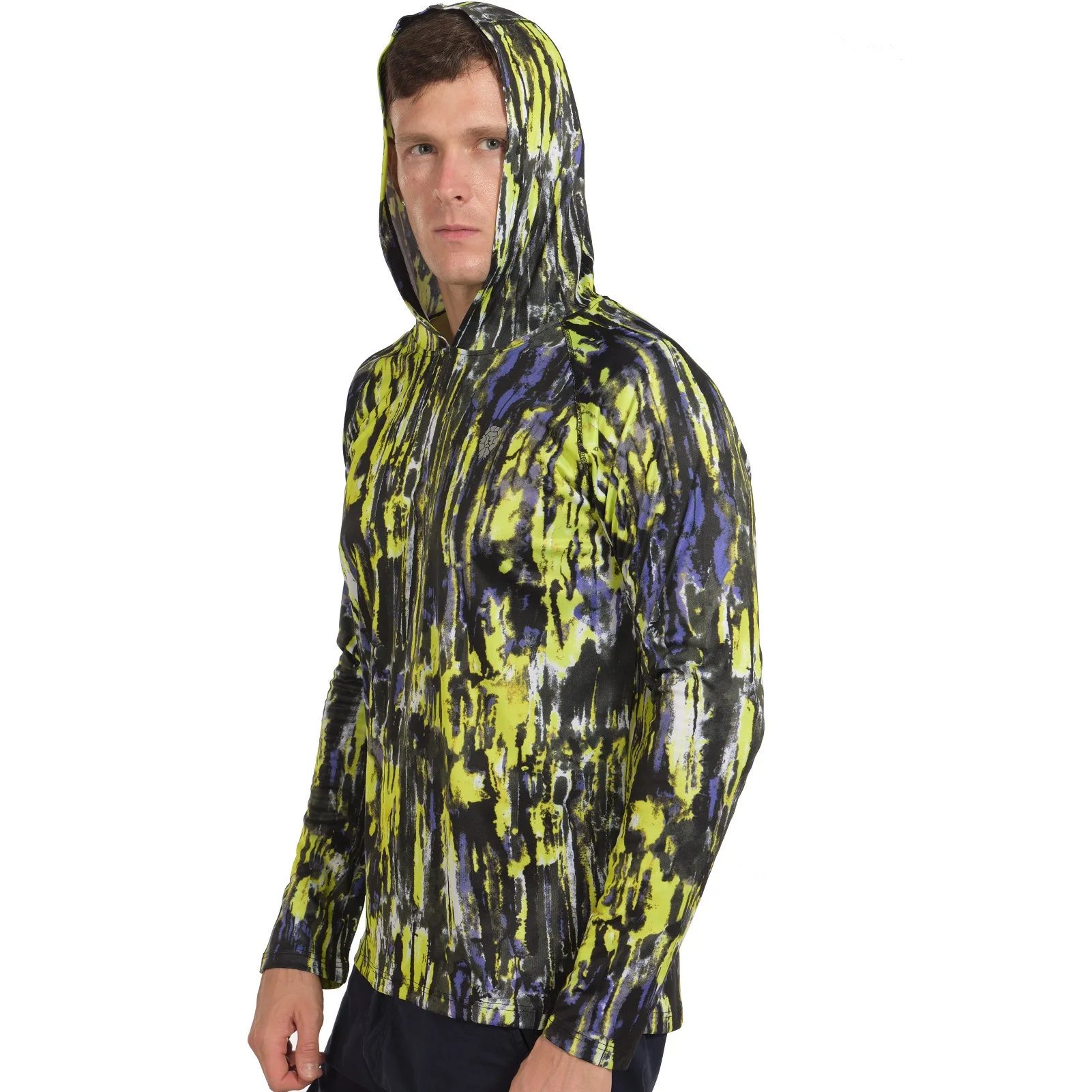 Sublimated 100% Polyester Men Fishing T Shirt Casual Fishing Wear Custom Design Sublimation Printing