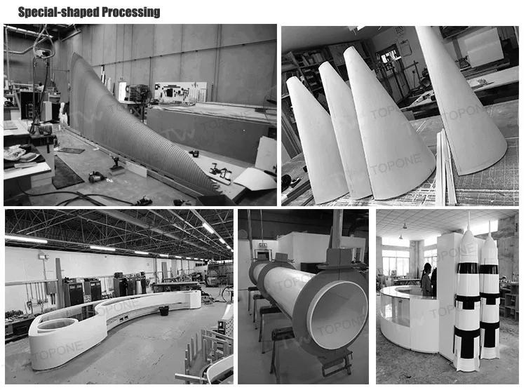 Corian processing