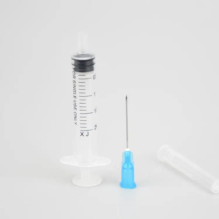 Шприц для инжектора 2,5 мл, одноразовый стеклянный шприц с картриджем и иглами