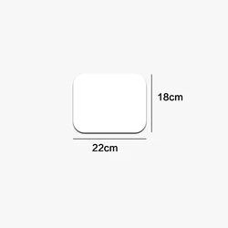 Sublimation Hot Custom Natural Rubber Gaming Blank Sublimation Mouse Pads