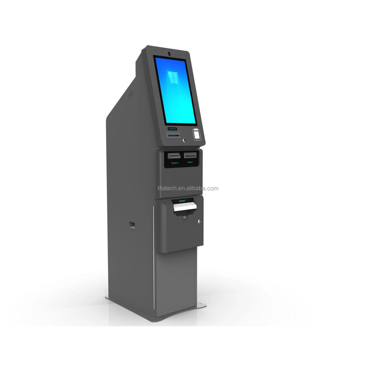 Ticket Redemption Kiosk Card dispensing JCM Bill Validator Skill Game Board Screen Skill Game Cabinet