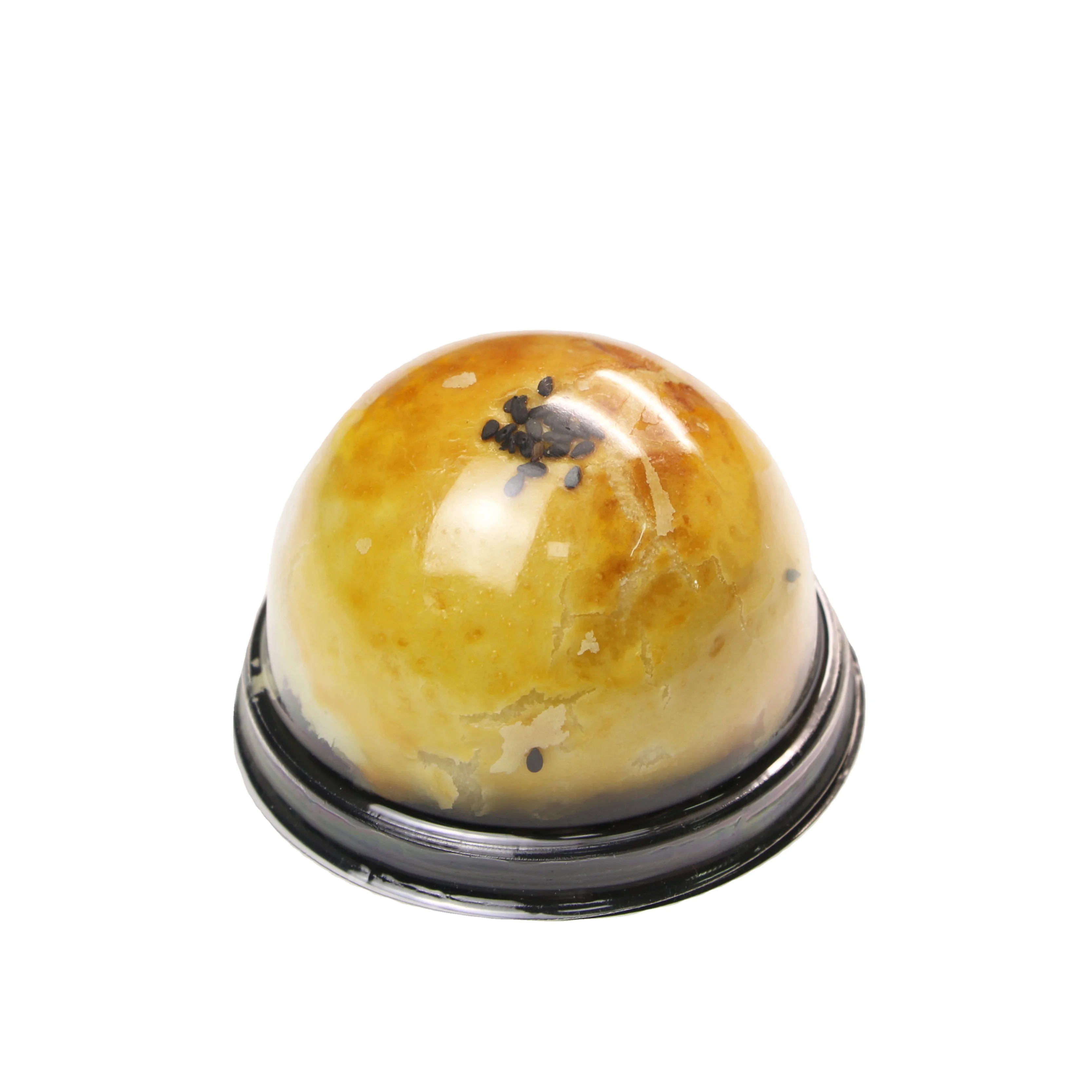 Food Grade Transparent Square Round Mooncake Pastry Plastic Cake Packaging Egg-yolk Puff Container Mini Cake Storage Box