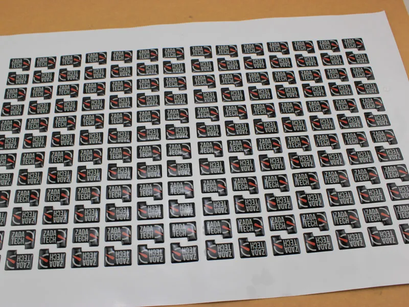 customized PU epoxy doming sticker 3D logo  drop sticker YAMAHA motor body sticker