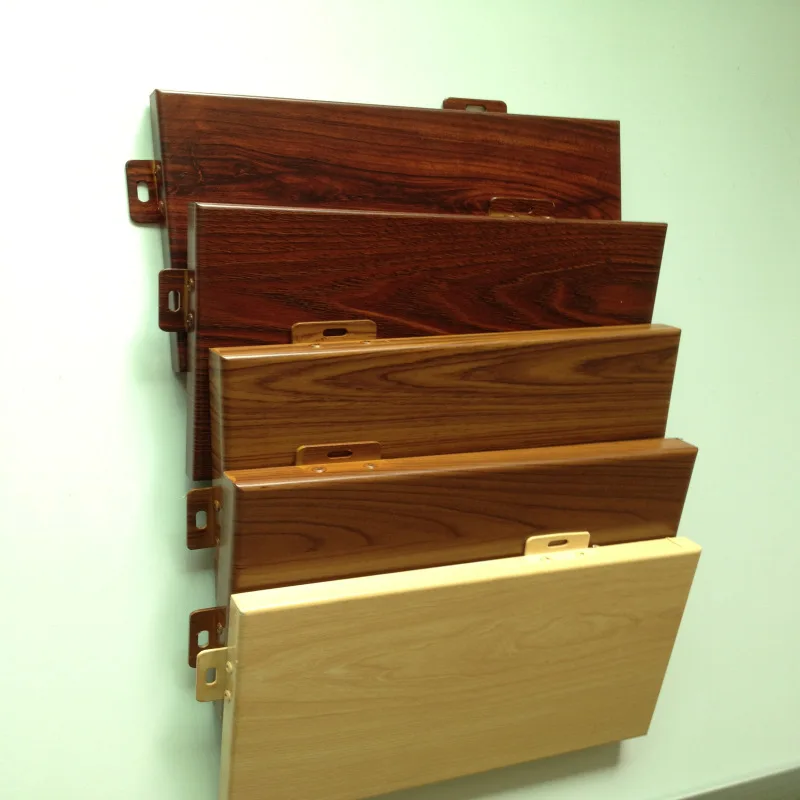 Wooden Alucobond Aluminum Perforated Wall Cladding Panel