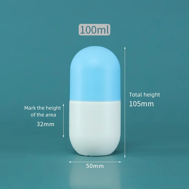 Wholesale PE Empty pet jars for capsules Capsule Medicine Vitamin protein powder container