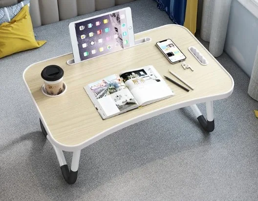  Portable Small Folding Laptop Table Student Desk For Bed Home Office