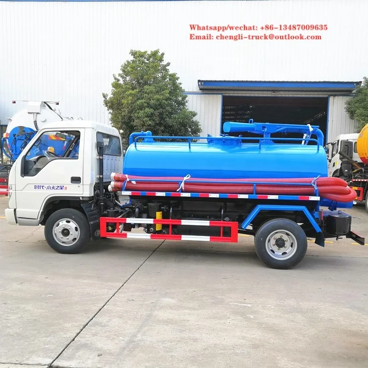 Самая низкая цена Foton forland 4x2 3600 литров миниатюрный септический насос для грузовика