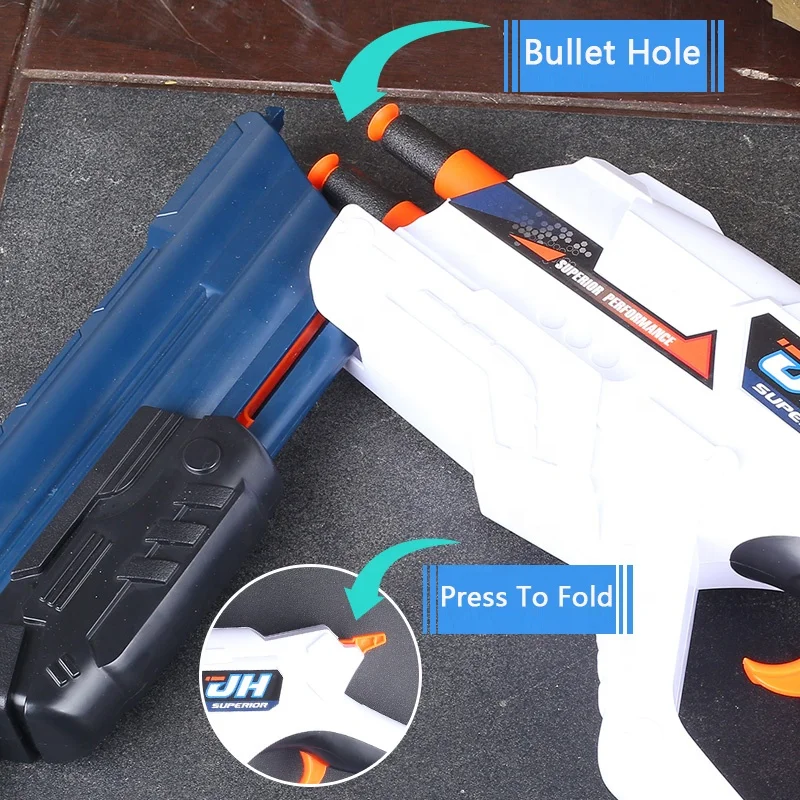 Hot Selling Amazon S686 Rifl Double Holes Shotgun With Soft Bullets Safe Material Funny Games For Family