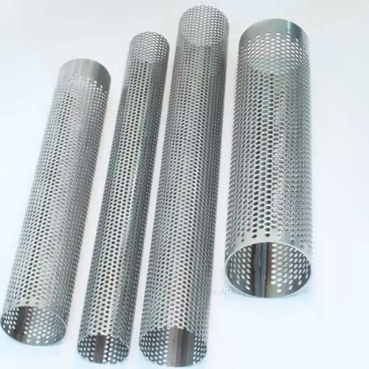 Выхлопная перфорированная трубка/труба из нержавеющей стали с внешним диаметром 10 мм