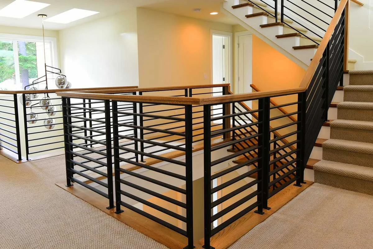 Aluminum Metal Terrace Railing Designs Stair  Handrailing  Manufacturer