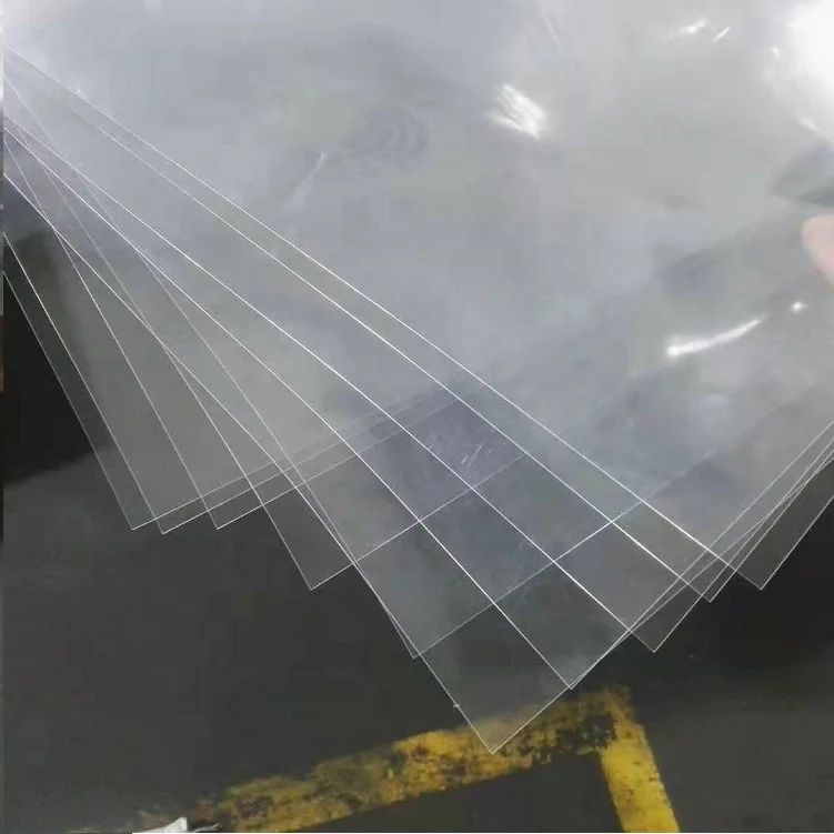 OCAN Sell  Clear Thermoforming PET Film 0.2mm 0.5mm PET/PETG Rigid Plastic Sheets for Food Packaging