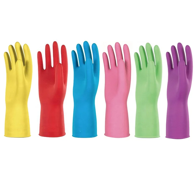 Dishwashing Rubber Gloves for Cleaning