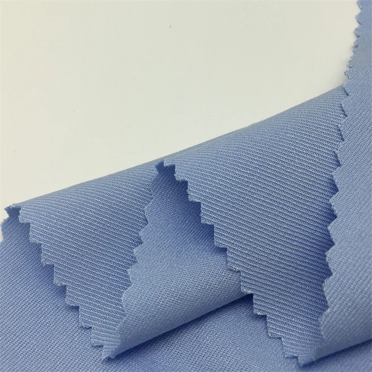 factory stock Plain Dyed 100% rayon fabric 180gsm  32*21/115*77  dress challis fabric for clothes