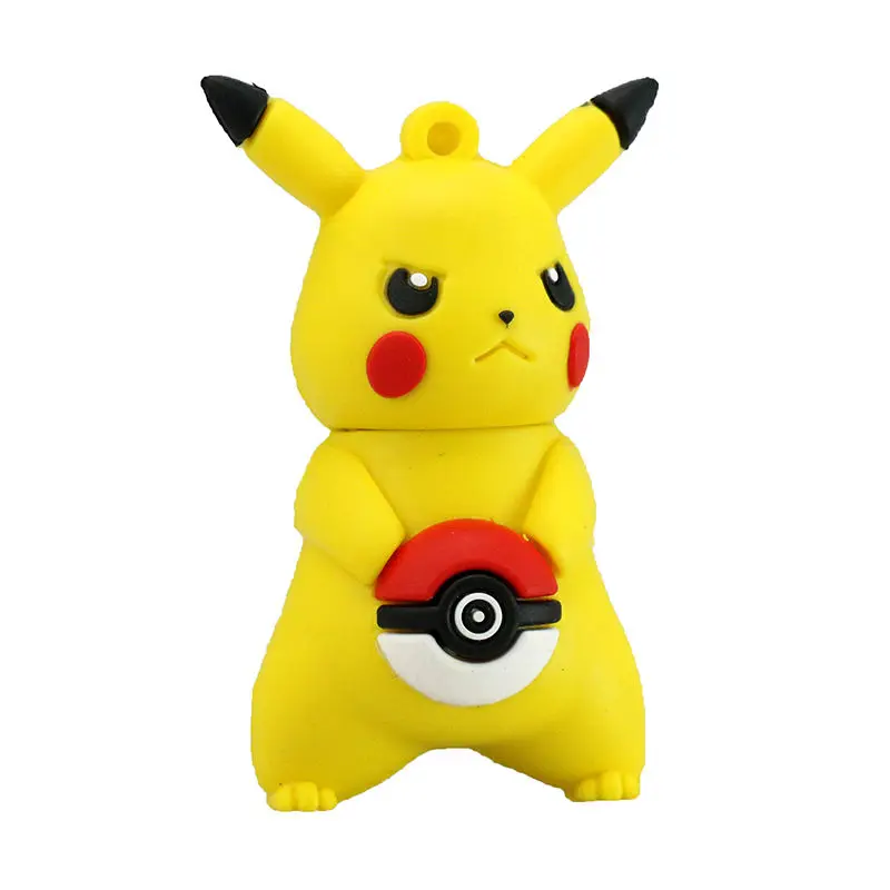 Pendrive Cartoon Animal Cute Pokemon Pikachu Shape USB Flash Drive 8GB 16GB 32GB 64GB 128GB Pen Drive USB 2.0 Flash Memory Stick