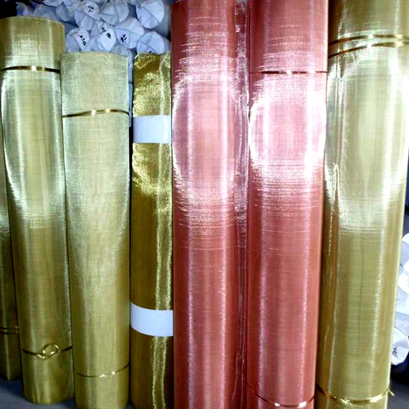 Простая плетеная клетка Faraday Emp защита Cuzn20 спрессованная трикотажная сетка 40 250 10 микрон латунная