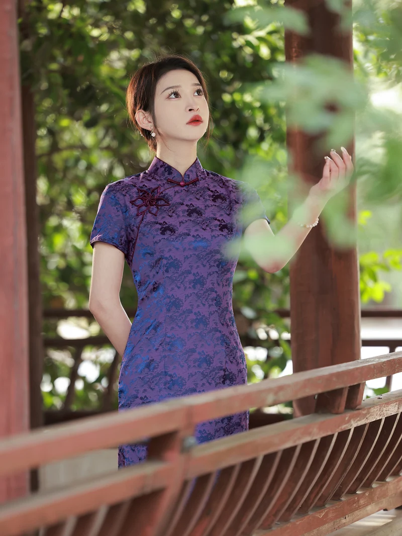 Original Desig Beautiful Qipao Chinese Traditional Clothing n Chinese Vintage Cheongsam Dresses