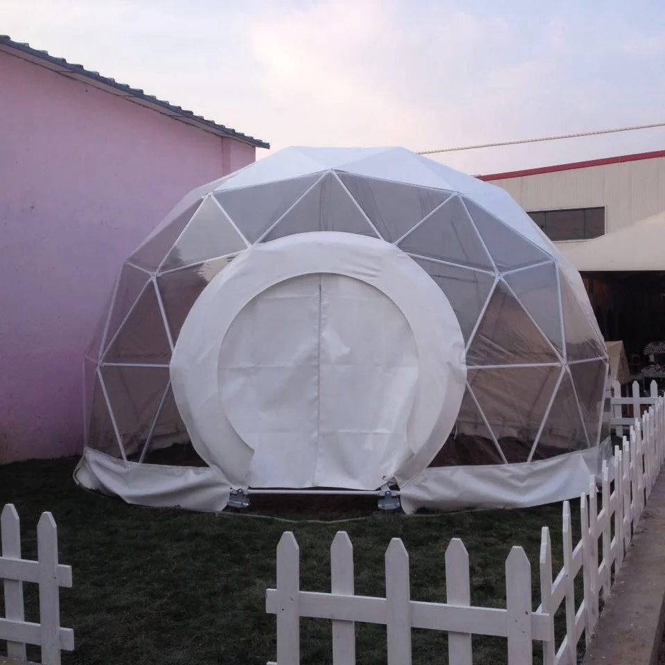  Наружные 3 м садовые геодезические купольные палатки Igloo Glamping в