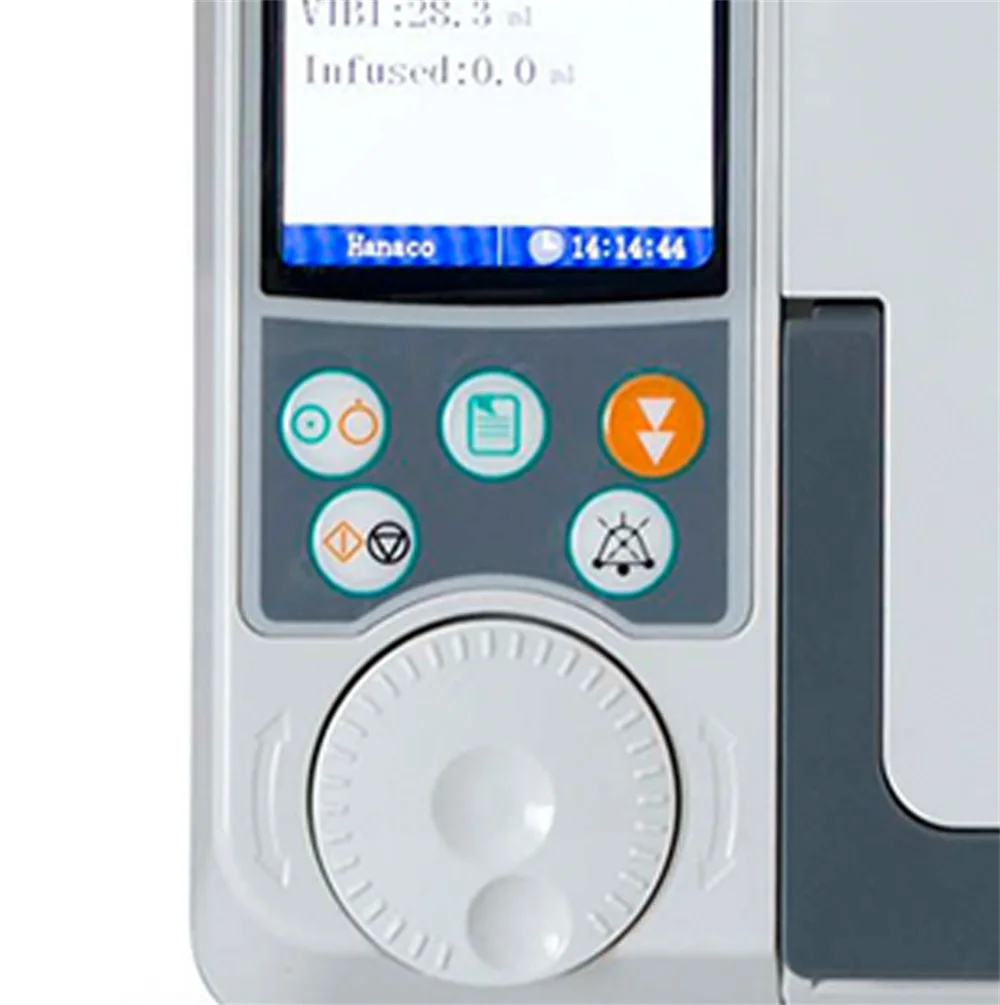 Ambulance Portable Large LED Display Medical Equipment Syringe Pump Automatic Infusion Pump