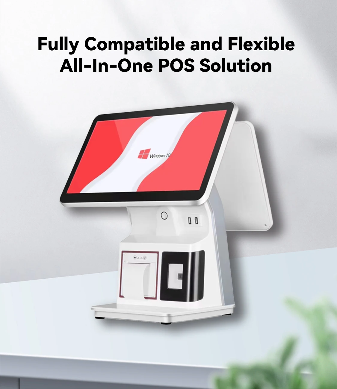Aonpos Small Payment Kiosk OEM ODM Self Check In Desktop Floor Stand Smart All in One Self Payment Kiosk