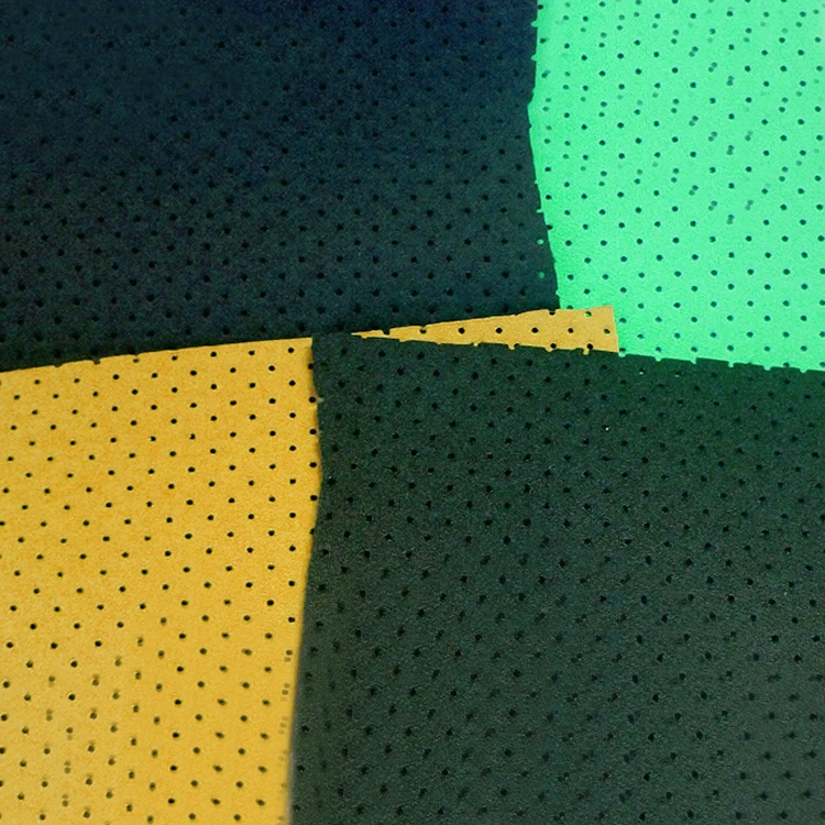 
Real factory direct price customsized color perforated neoprene 