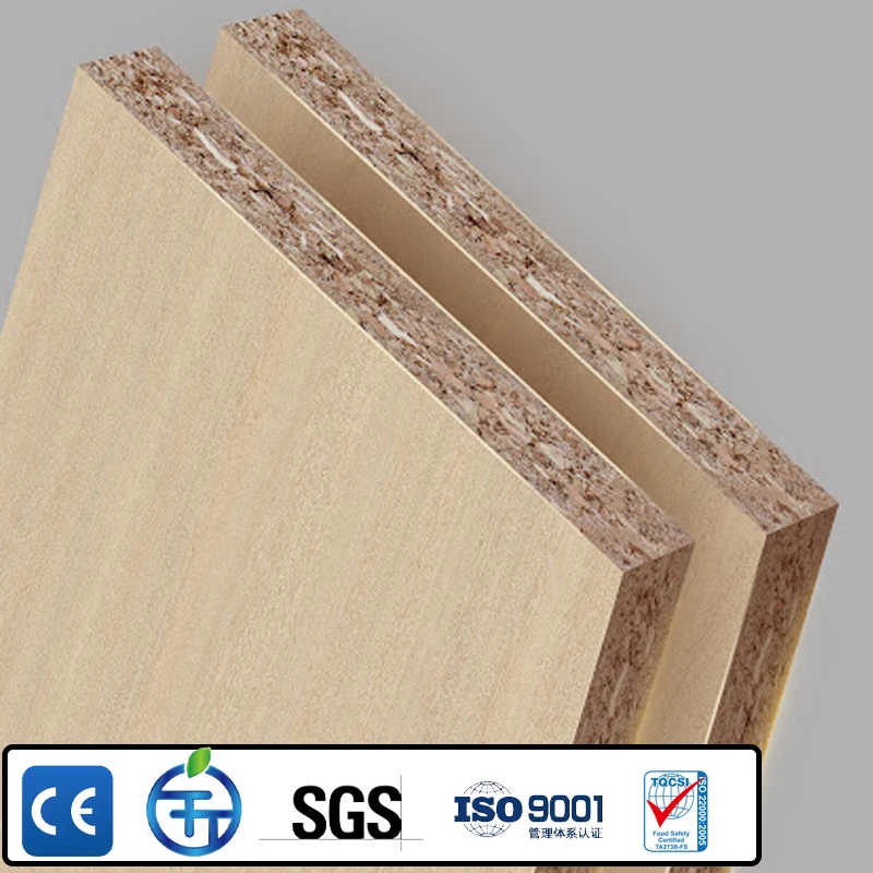 E0 E1 E2 MDI P2 Glue Moisture Resistant Water Resistant Particle Board/Particleboard for Furniture