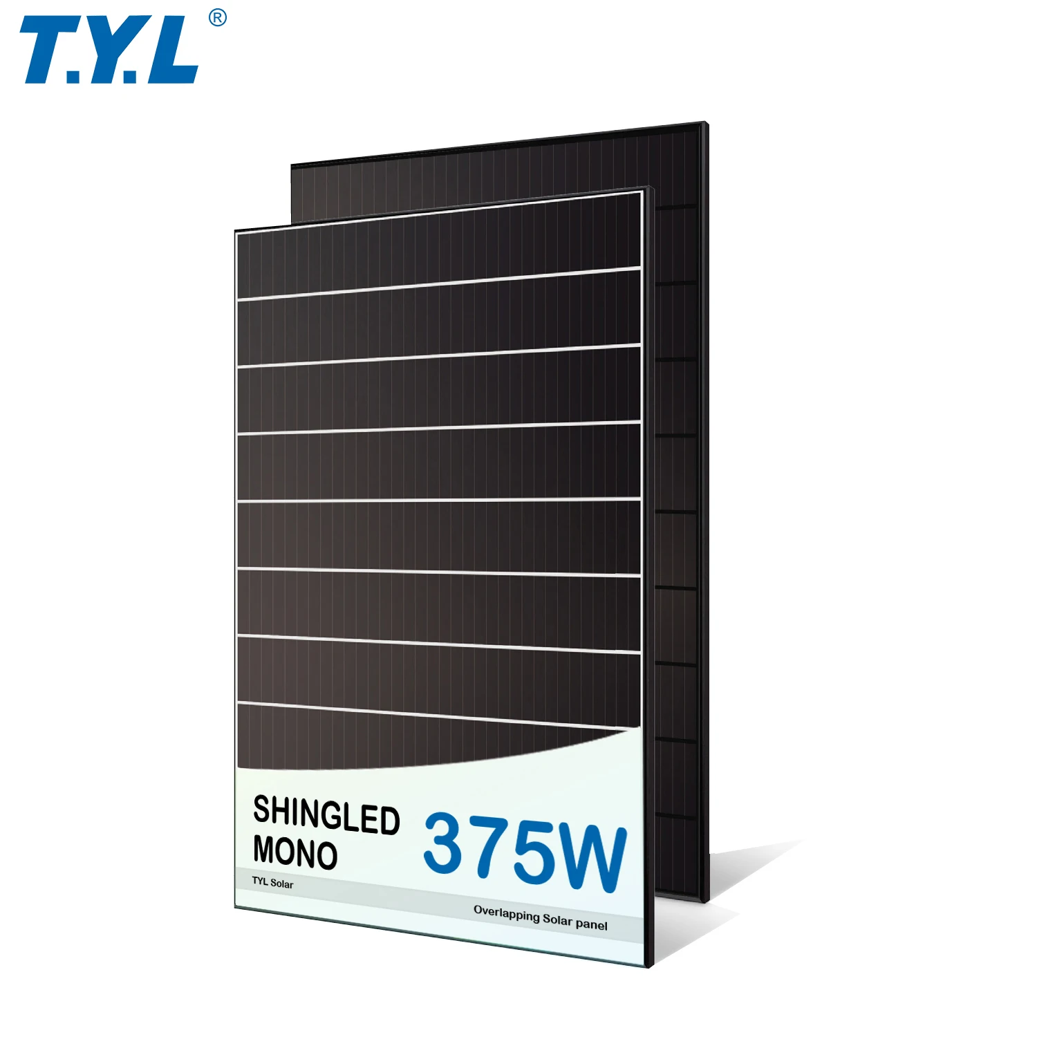 Hot Sale Fast Delivery Monocrystalline  365W 370W 375W 380W Solar Roof Shingles Panel Factory in China