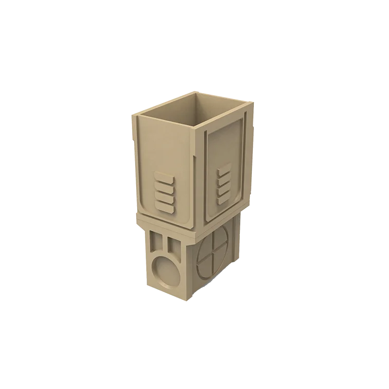 Resin concrete sump pit polymer concrete water-collecting well drainage system inspection well