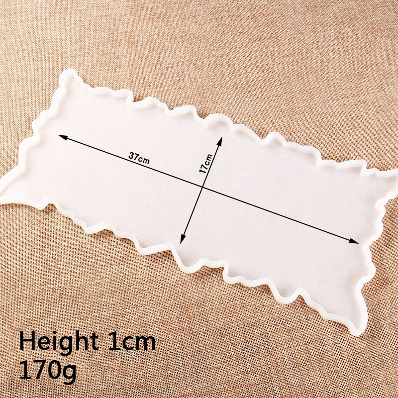 Асимметричная большая трехслойная силиконовая форма из смолы создание подставок для Geode литья под давлением