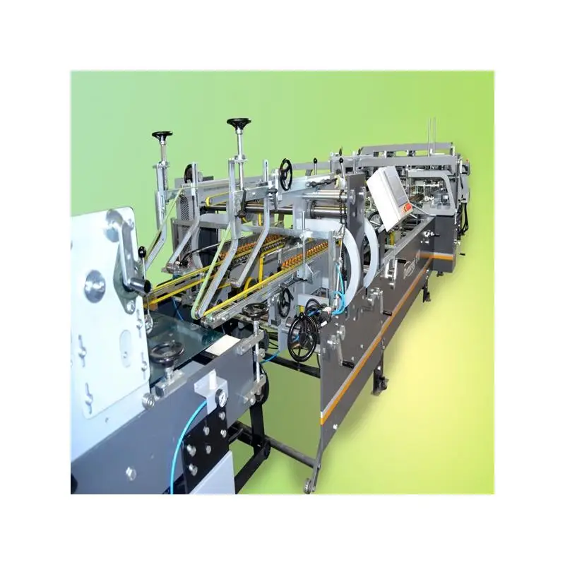 Складные машины для картонных коробок в четырех точках