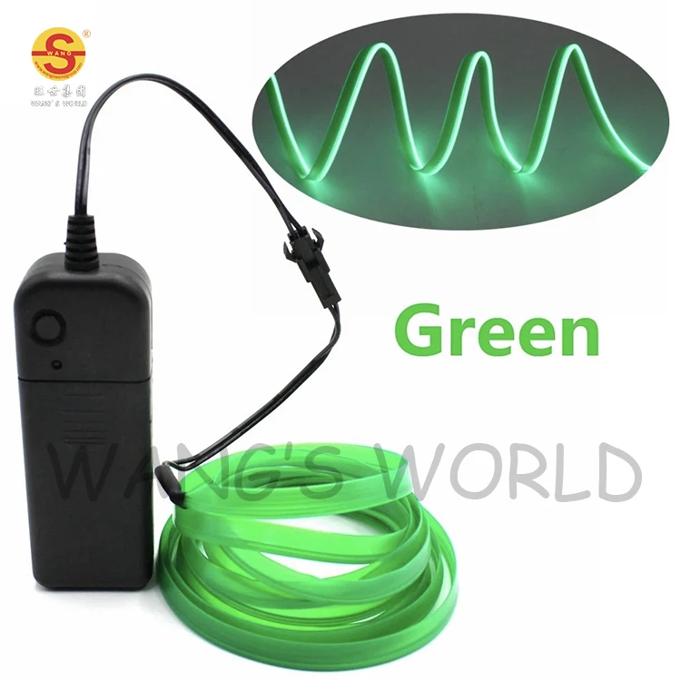 1M 3M 5M EL Wire Interior Car LED Strip Light DIY Design Glowing Neon Lights for Cars