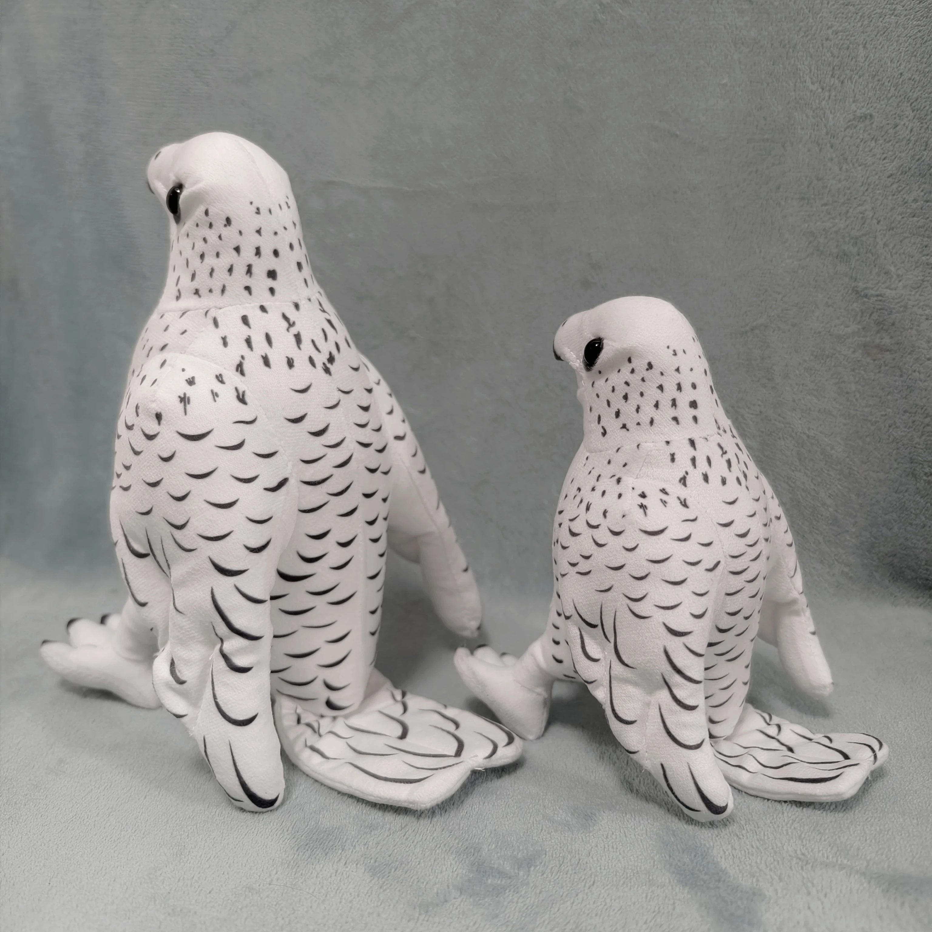 Customized flying eagle toy white falcon plush bald eagle toy stuffed animal wholesale falco hawk figurine white bird toy