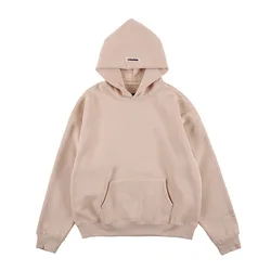 100 Recycle Cotton Plain Blank Heavy Custom Oversized Men Hoodies