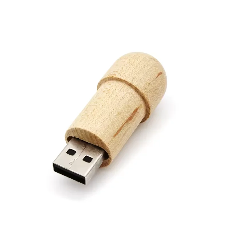 2024 Hot Sales Wooden USB Flash drives B Laser Engraved 4GB 8GB New Innovation USB Stick Custom usb memory Logo1GB 2G