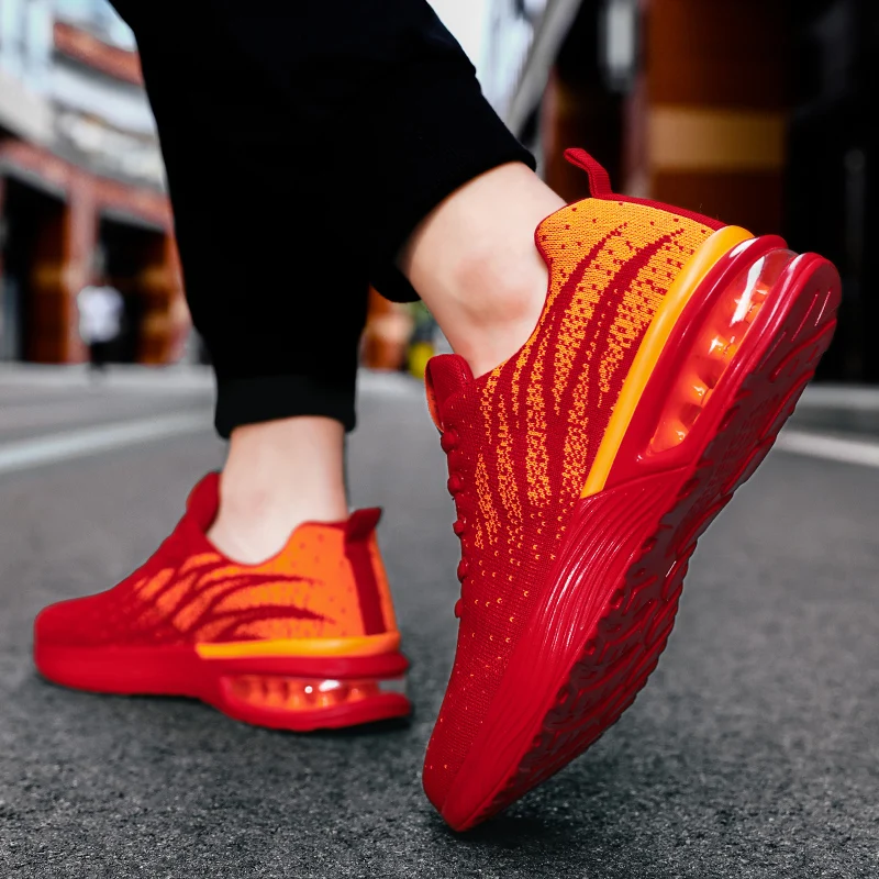 Red Bottoms for Men Shoes Custom Sport Custom Branding Running Sneakers Manufacturer OEM Low MOQ