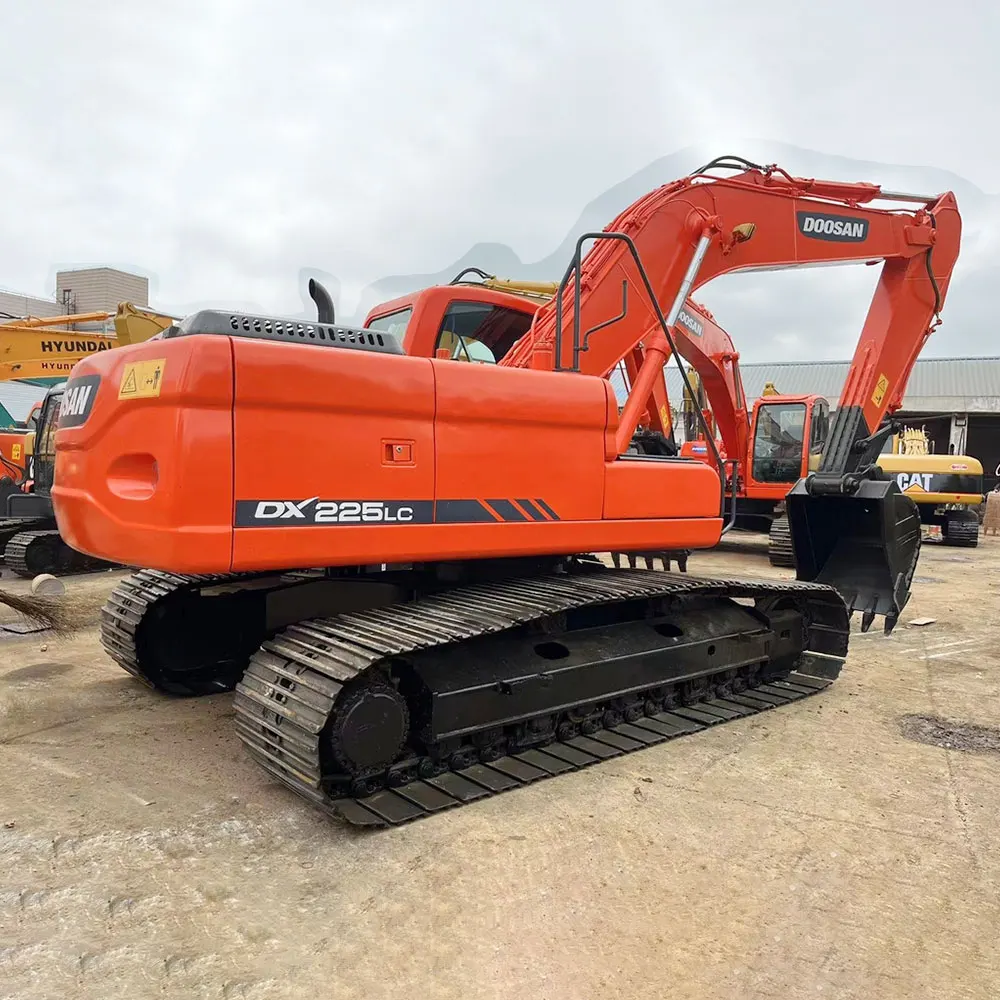 Original Korea Doosan DX225LC Crawler Excavator 22 Ton DX225 DH140 Doosan used excavator