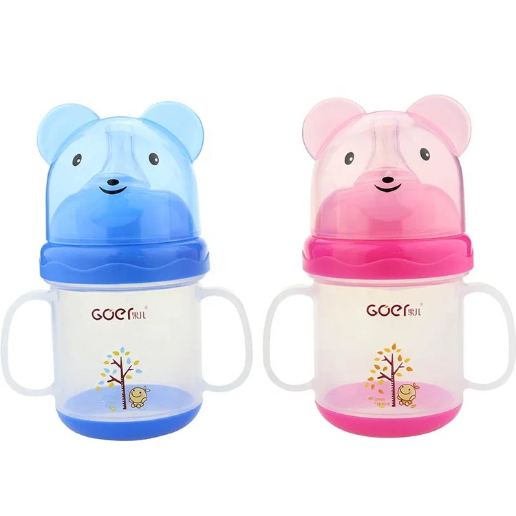 
Whole sale Easy Grip BPA Free Baby Milk Cup 