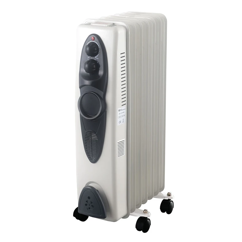 household heater 2000W oil panel wall mounted removable wheels electric oil panel heater