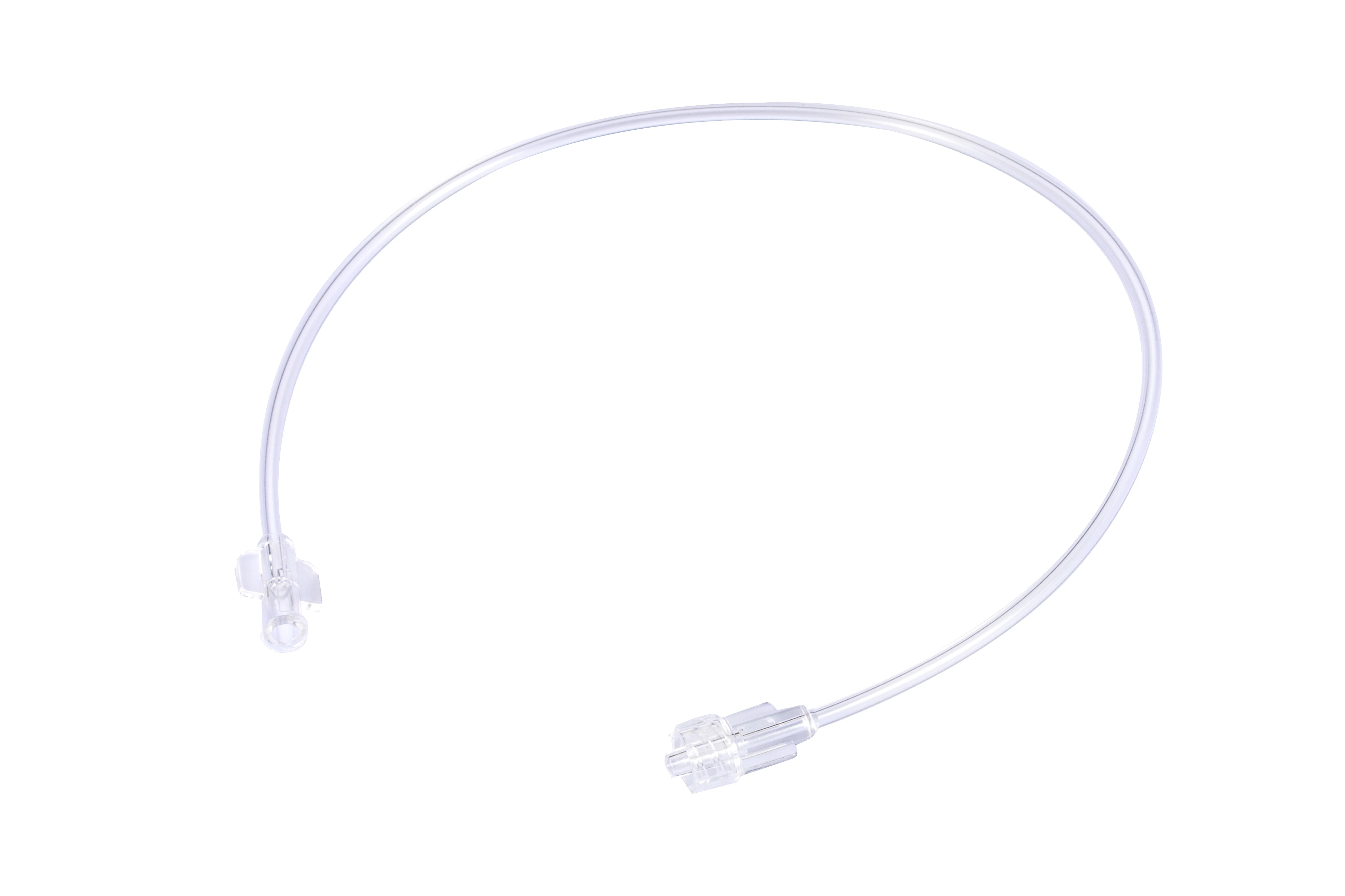 Medical Supplies Customized Lengths Disposable High Pressure Extension Tube Blue Connecting Tube