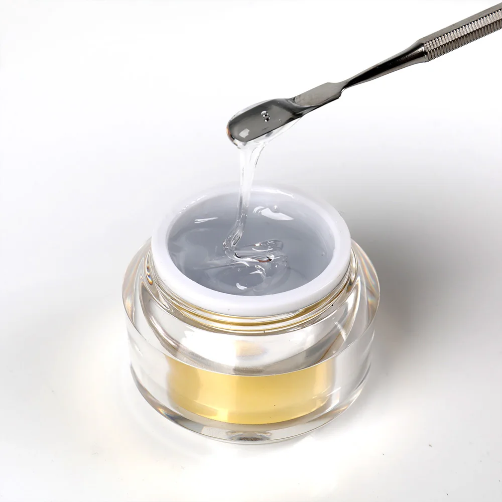 2021 New Design Liquid Clear Jar Nail  Builder Uv Gel For Nails